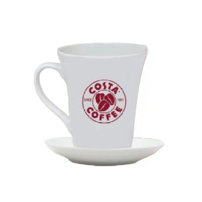 [Cups & Saucers] Latte Cup & Saucer