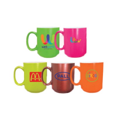[Mugs] Ceramic Colored Mug - CP801 Neon Series