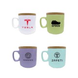[Mugs] Ceramic Colored Mug - CP878 (With Lid)