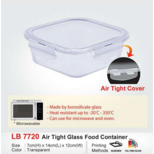 [Lunch Box] Air Tight Glass Food Container - LB7720