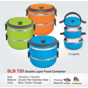 [Lunch Box] Double Layer Food Container - SLB720