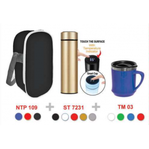 [OEM Travel Sets] Cooler & Warmer Bag / Smart Temperature Vacuum Flask / Thermo Mug - TS9079
