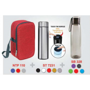 [OEM Travel Sets] Cooler & Warmer Bag / Smart Temperature Vacuum Flask / Sport Bottle - TS9081