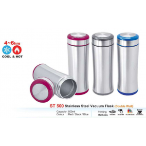 [Vacuum Flask] Stainless Steel Vacuum Flask (Double Wall) - ST500