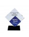  [Award Trophy] Exclusive Special Die Cut Crystal Plaque