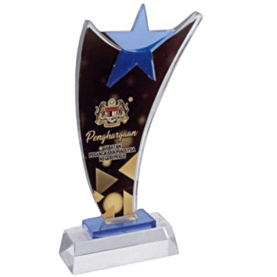 [Award Trophy] Exclusive Crystal Trophy - CP 3802