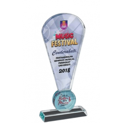 [Award Trophy] Exclusive Crystal Trophy - CP 3824