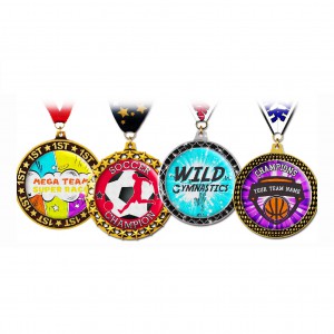 [Customized Medal] Full Color Metal Medal